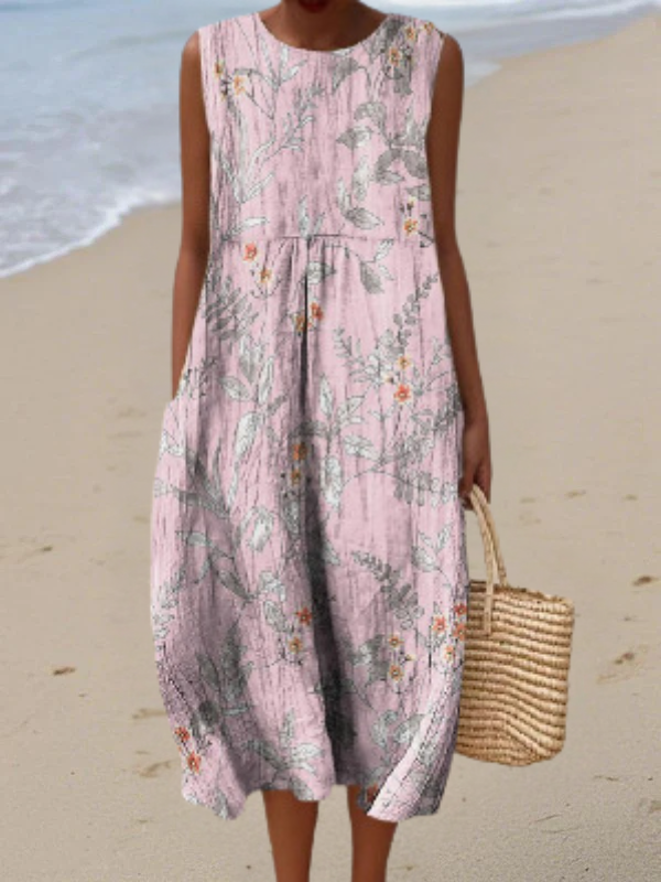 Robe midi botanique Nora™