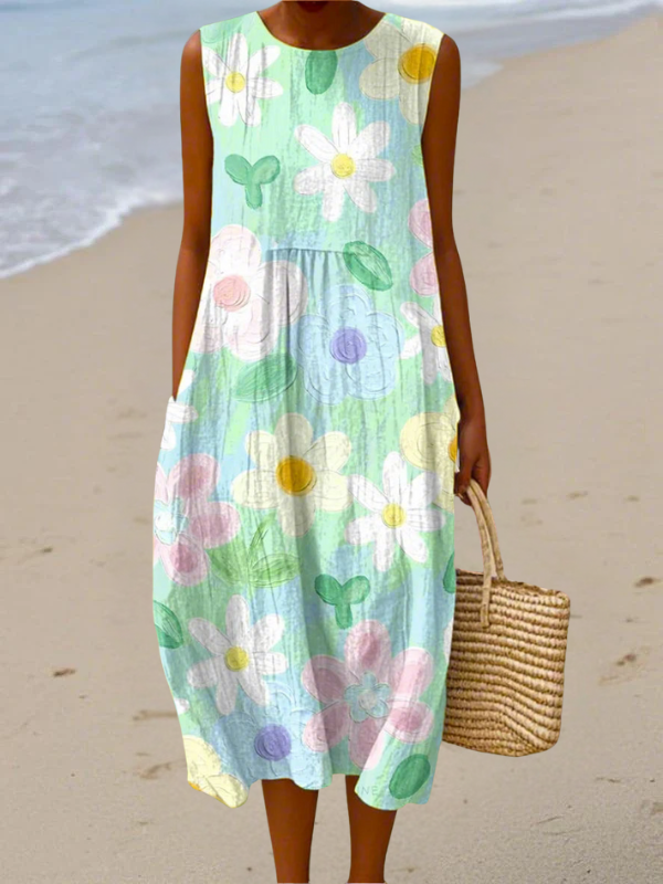 Robe midi Erin™ Pastel Blossom