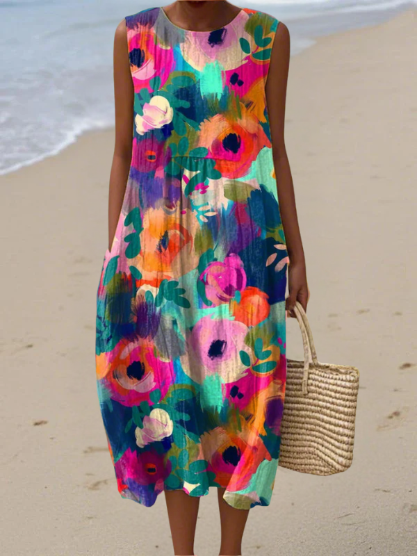 Robe midi Cora™ Vibrance