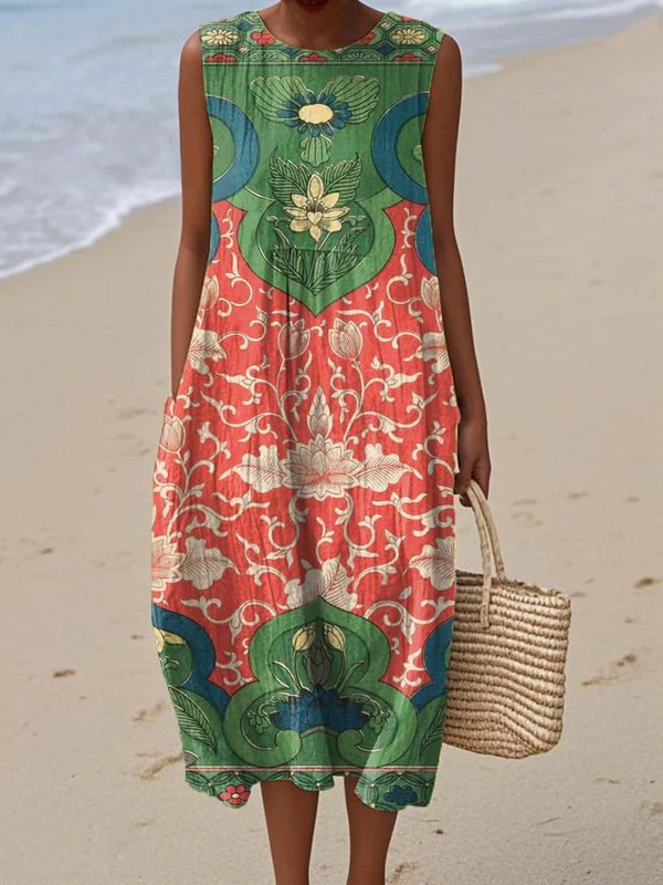 Robe midi bohème Vera™