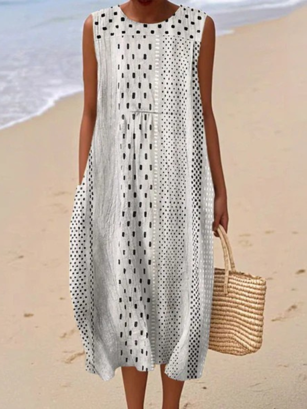 Robe midi à pois Paige™