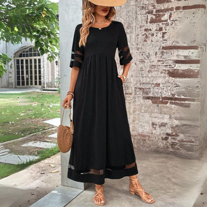 Adeline | Robe élégante avec couverture du ventre