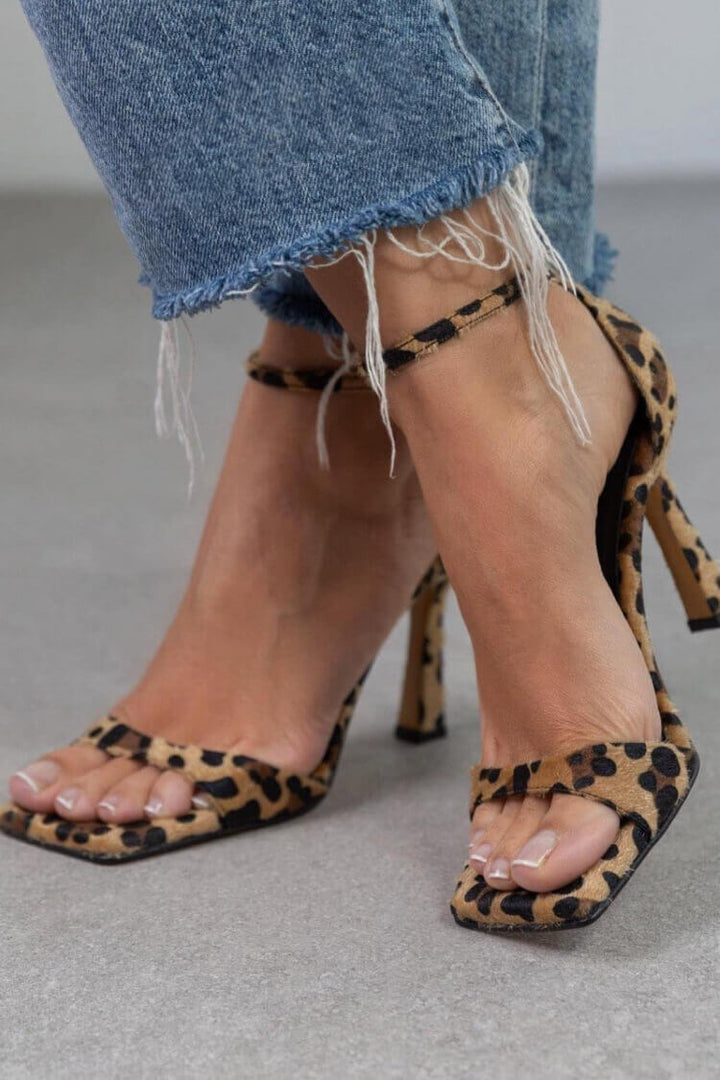 Giulia™ | Sandales à talons hauts avec motif animal
