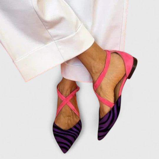 Khreysa | Ballerine Élégante avec Sangles