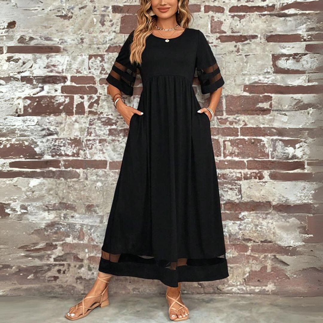 Adeline | Robe élégante avec couverture du ventre