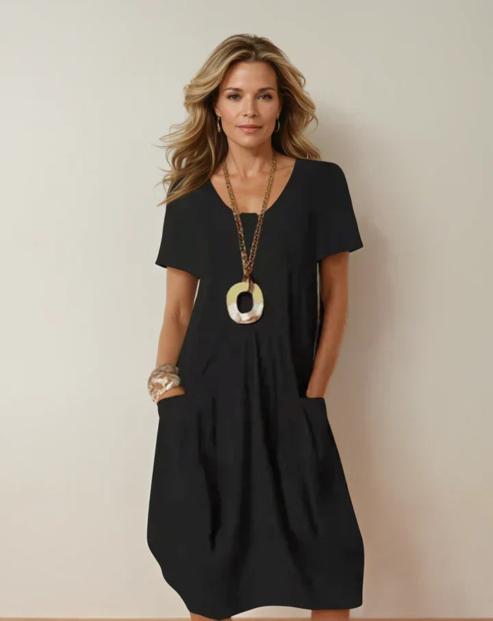 Robe Élégante Katherine avec Couvrance du Ventre
