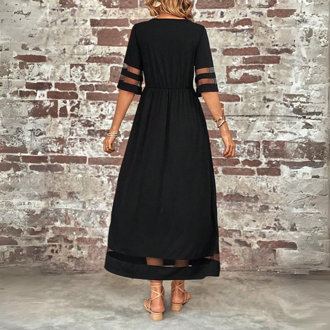 Adeline | Robe élégante avec couverture du ventre