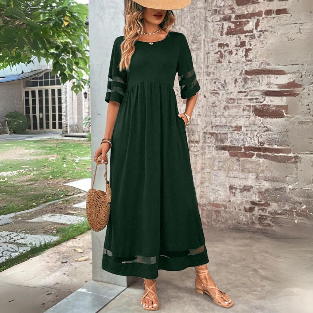 Adeline | Robe élégante avec couverture du ventre