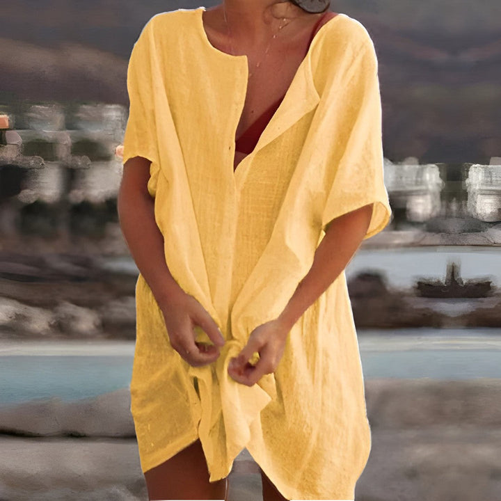 Domozi™ - Robe d'été en coton léger