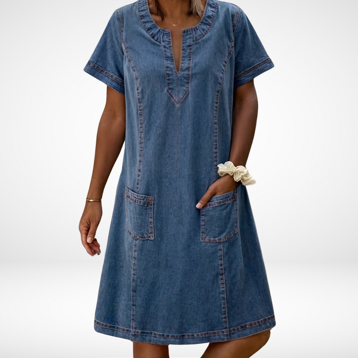 Robe en denim doux Sofia®