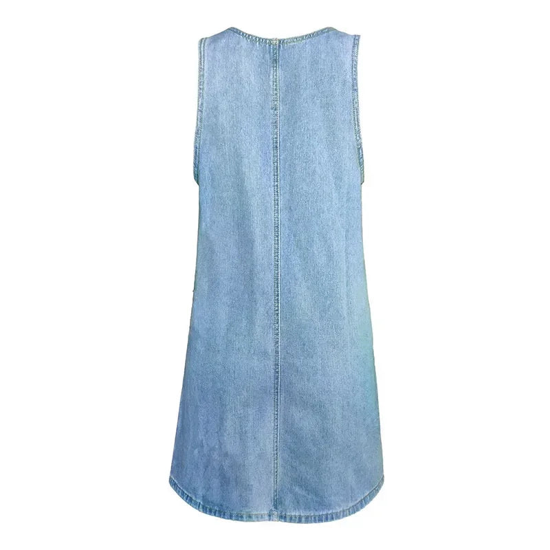 Sofia™ | Robe d'été pratique et légère en jean