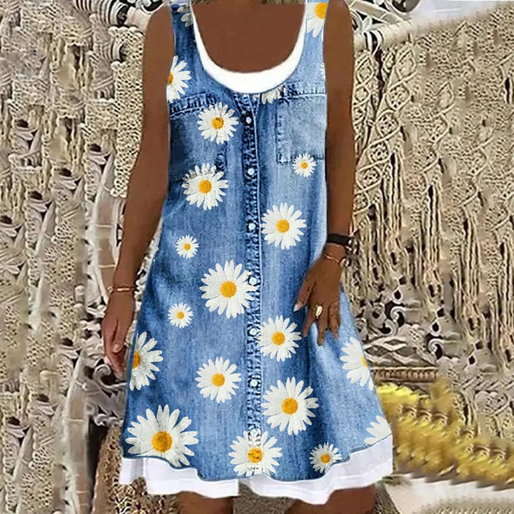Robe en jean douce et élégante Sofia™