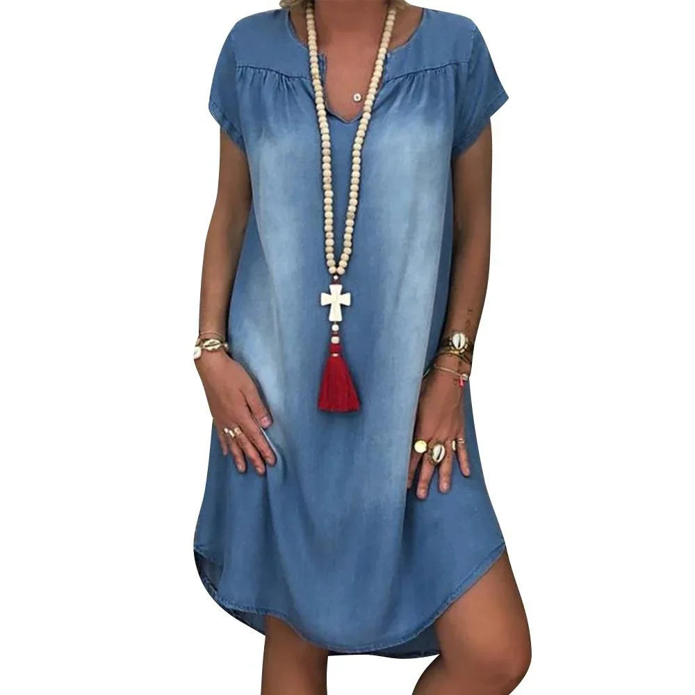 Robe d'été en jean décontractée Sofia™