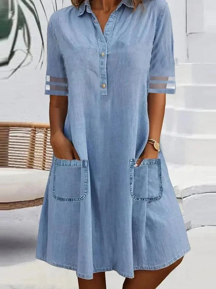 Robe légère en denim Sofia®