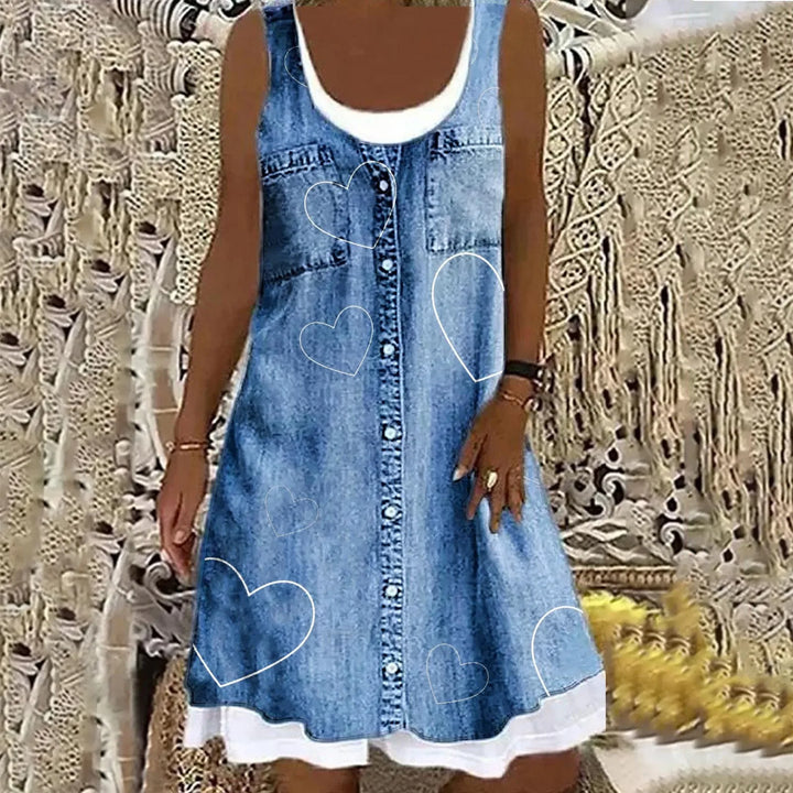 Robe en jean douce et élégante Sofia™