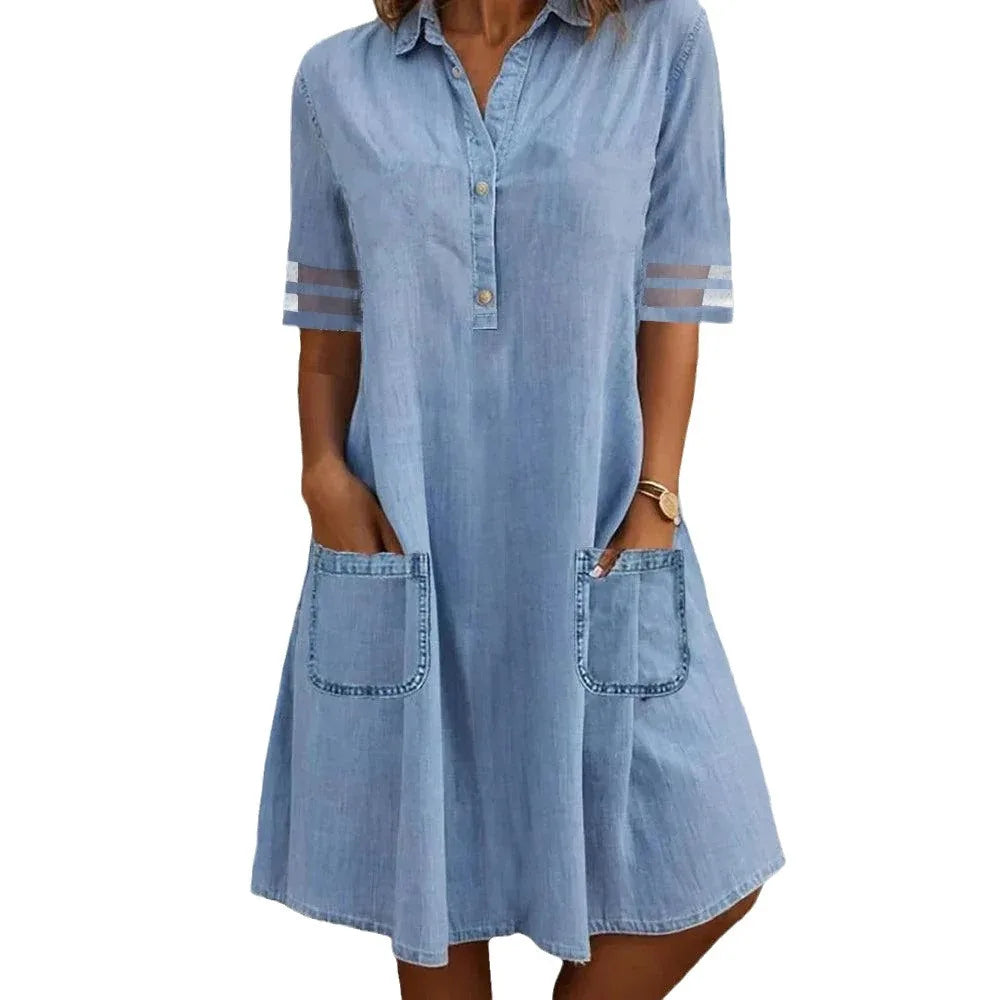 Robe légère en denim Sofia®