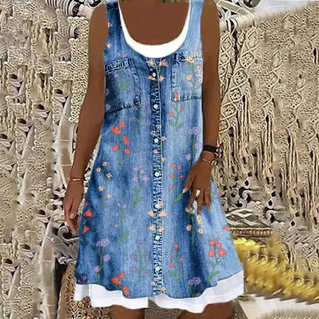 Robe en jean douce et élégante Sofia™