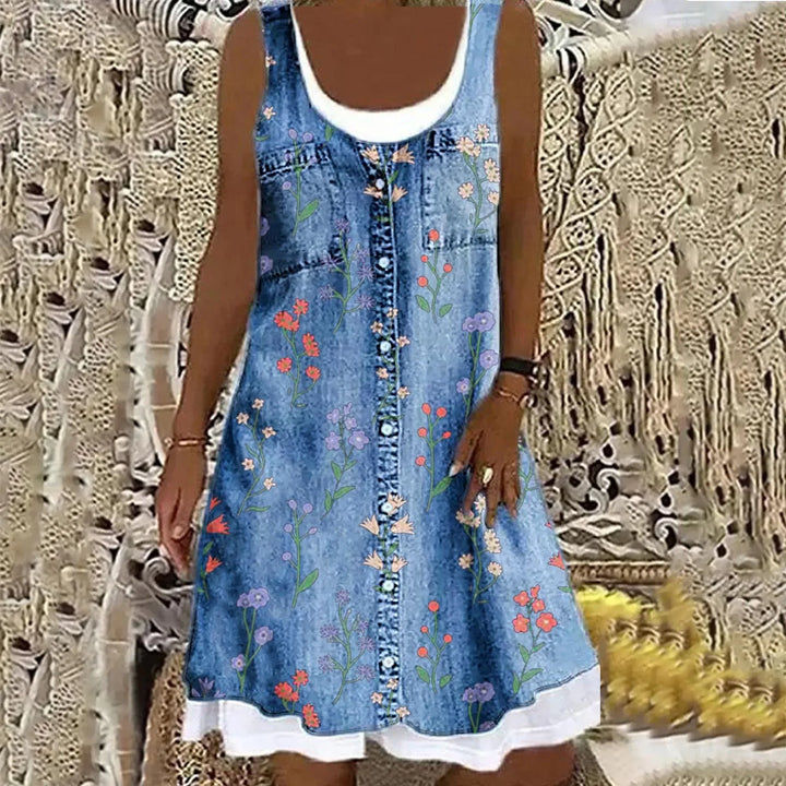 Robe en jean douce et élégante Sofia™