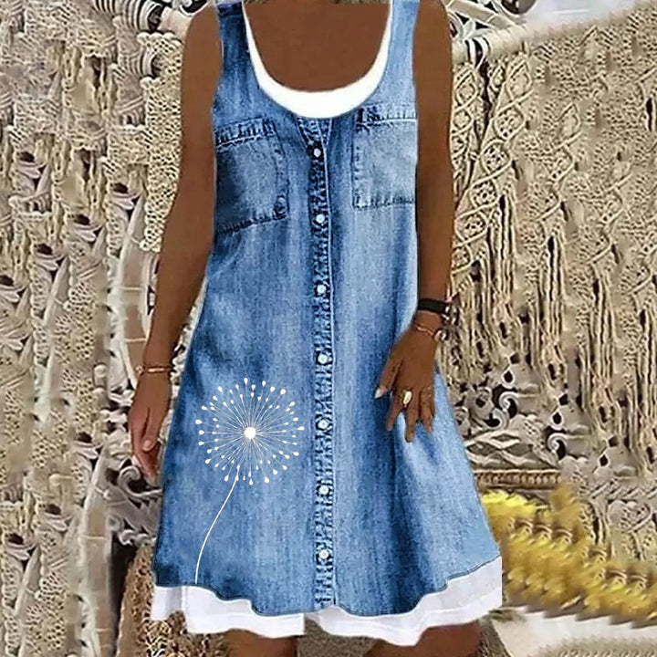 Robe en jean douce et élégante Sofia™