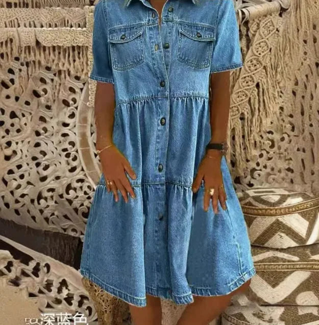 Sofia® | Robe en jean bohème