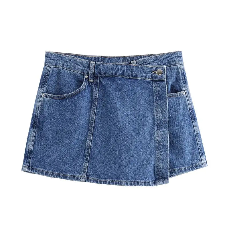 Ensemble en denim à col en V Sofia®