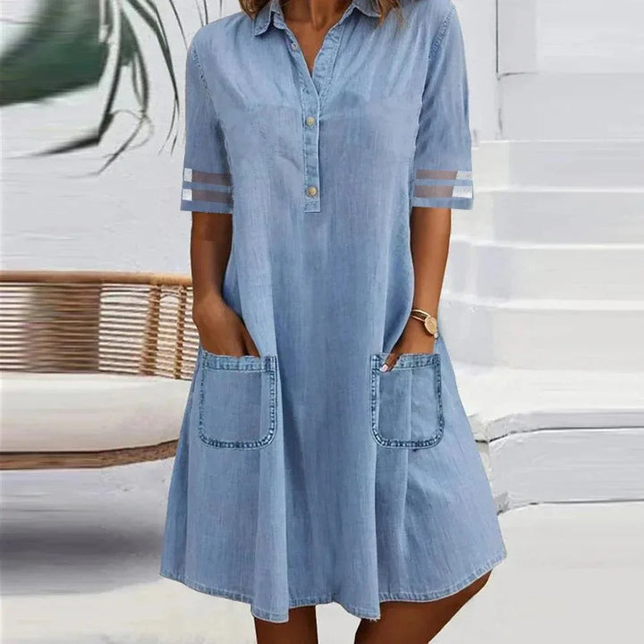 Robe légère en denim Sofia®