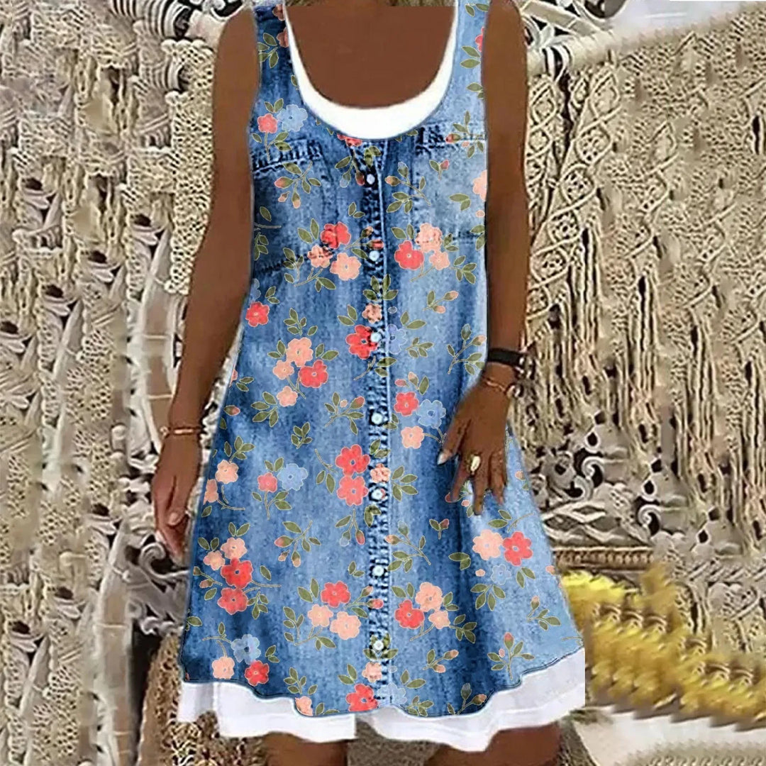 Robe en jean douce et élégante Sofia™