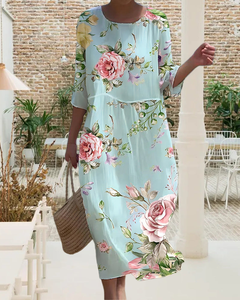 Mara™ - Robe florale élégante