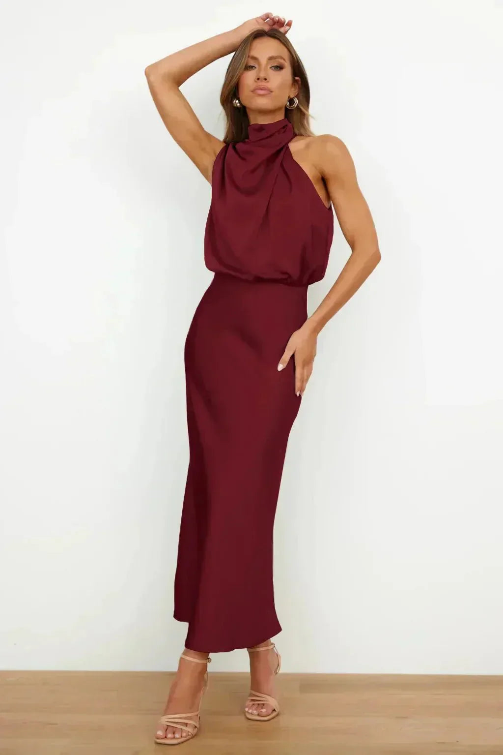 Hannah | Robe en Soie Élégante