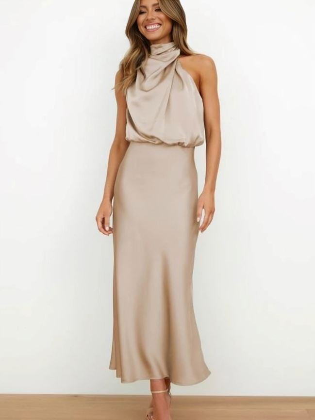 Hannah | Robe en Soie Élégante