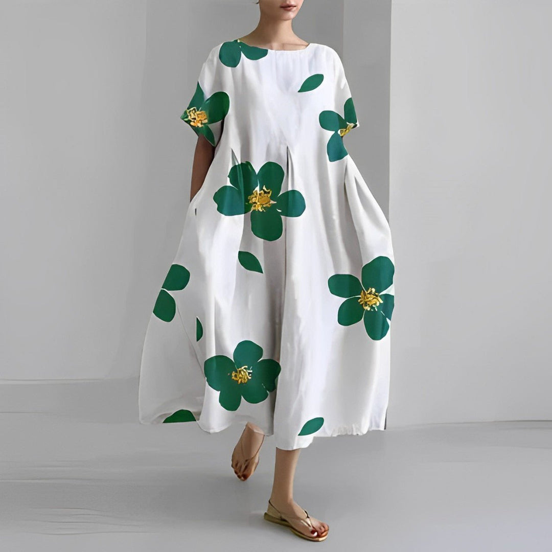 Claire - Robe à imprimé floral bohème