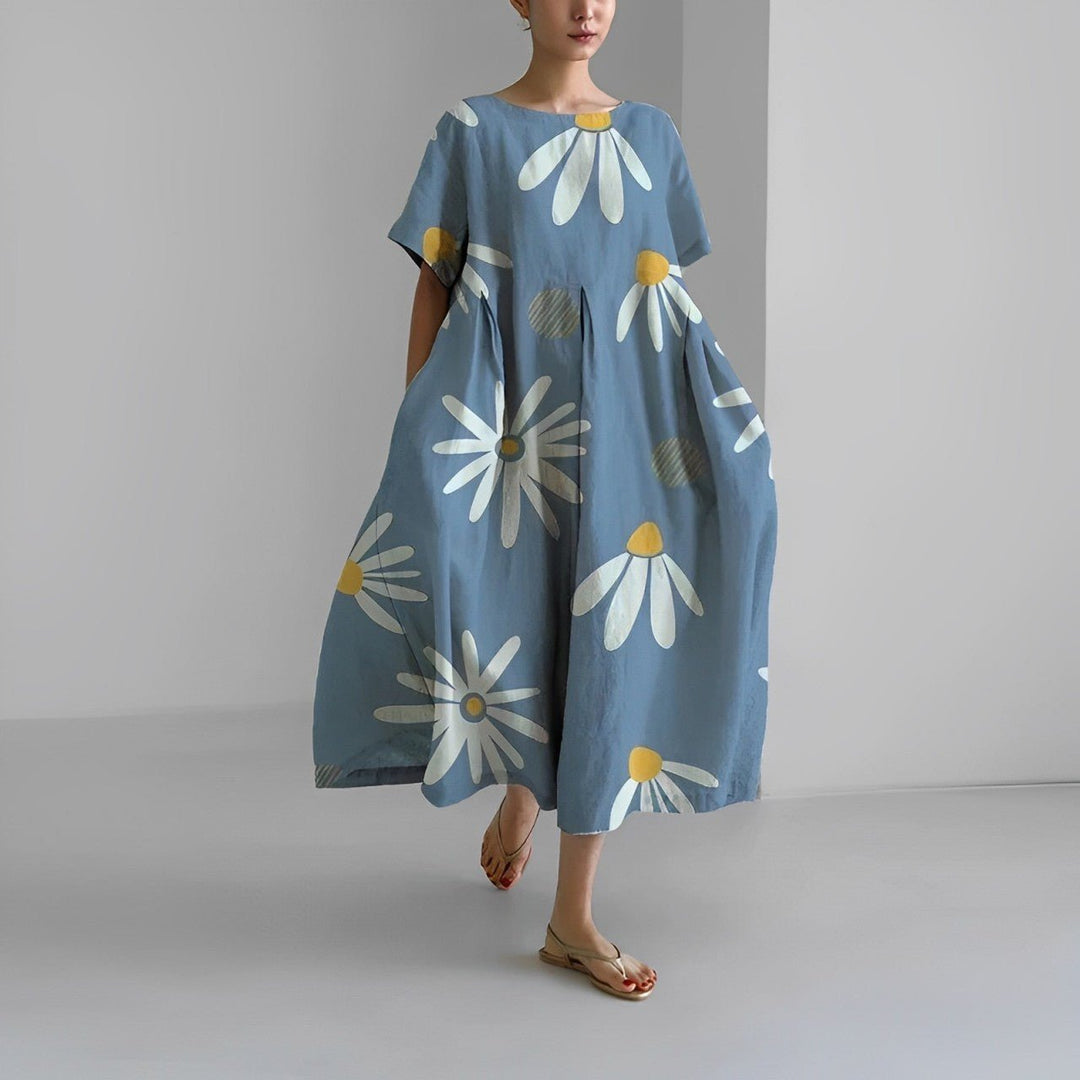 Claire - Robe à imprimé floral bohème