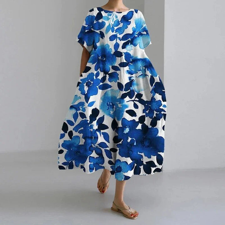 Claire - Robe à imprimé floral bohème