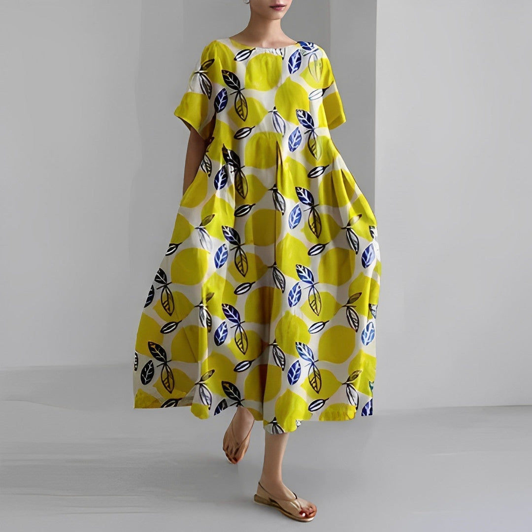 Claire - Robe à imprimé floral bohème