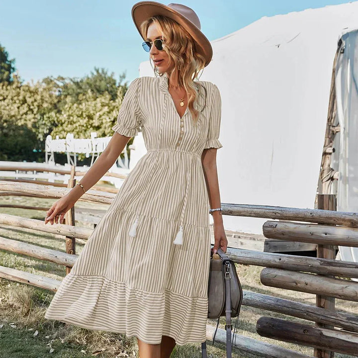ROBE VESTE À VOLANTS COASTAL BELLE