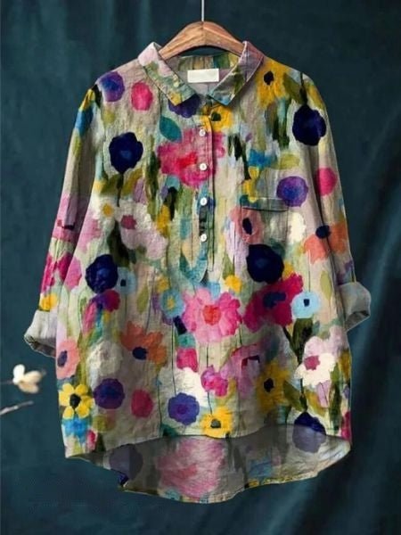TANYA™ | Blouse Beauté Épanouie